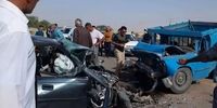 فاجعه هولناک / مرگ 6 عضو یک خانواده در شاخ به شاخ شدن خودروها