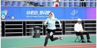 گریه ورزشکار ایرانی هنگام اهتزاز پرچم ایران+ فیلم