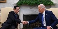 دیدار بایدن با نخست وزیر ژاپن در کاخ سفید
