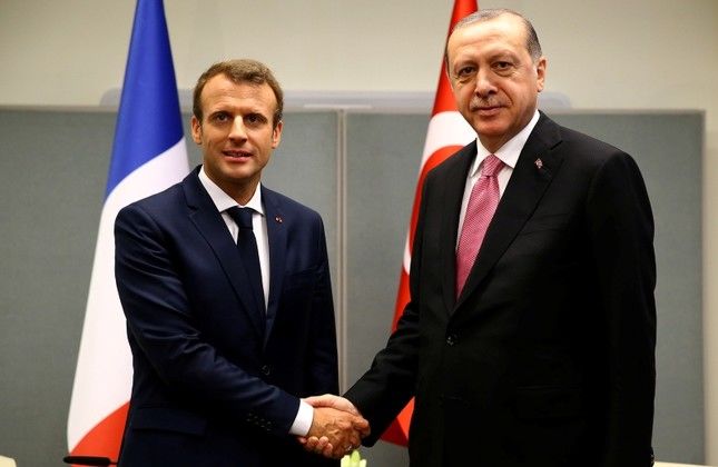 قول همکاری اقتصادی میان مکرون و اردوغان