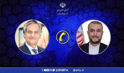 مکالمه تلفنی امیرعبداللهیان با همتای پاکستانی 