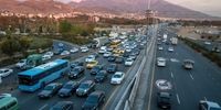 ترافیک سنگین آزادراه تهران-کرج-قزوین/ سیلاب جاده چالوس را بسته است