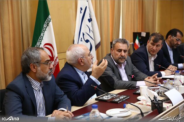 ظریف در کمیسیون امنیت ملی
