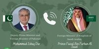 رایزنی تلفنی وزیران خارجه پاکستان و عربستان درباره تحولات منطقه