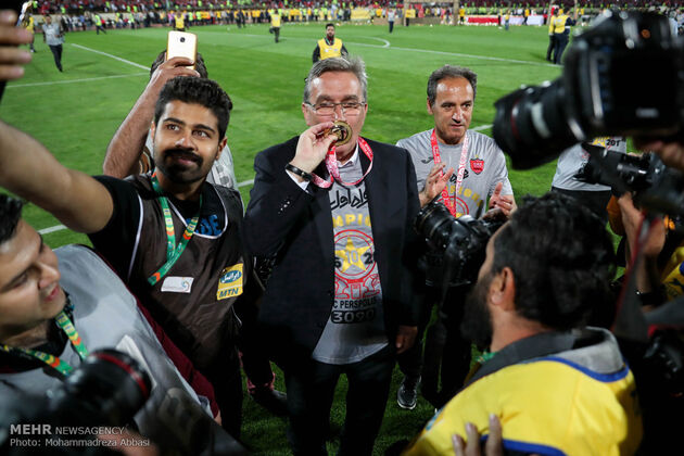 مراسم جشن قهرمانی پرسپولیس