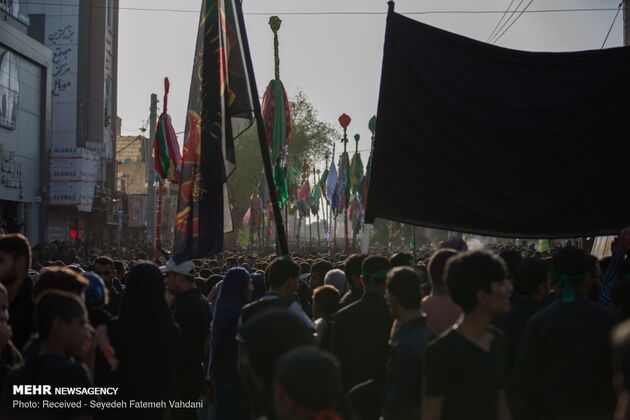 تصاویر برگزاری آیین « علم پیغمبر» در میناب