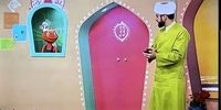 تصاویر جنجالی یک روحانی با لباس فسفری در شبکه قرآن صدا و سیما