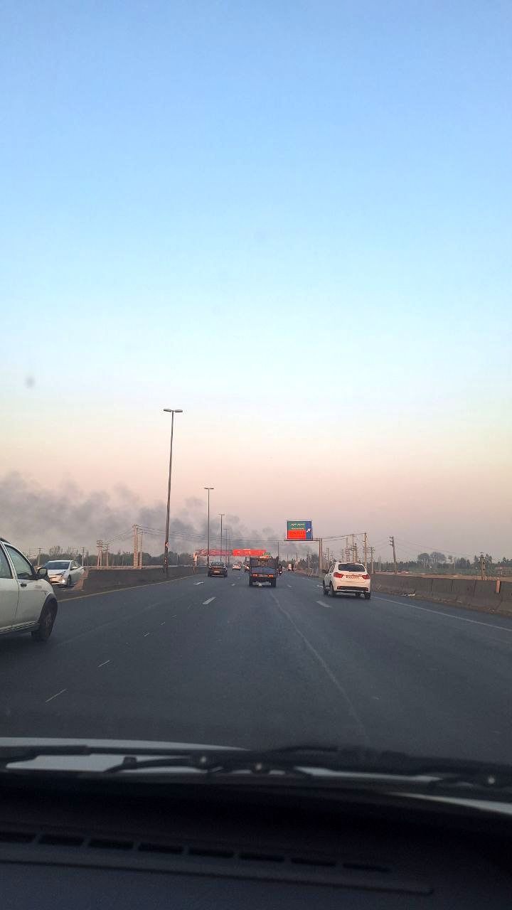 زباله‌سوزی در حاشیه تهران در اوج روزهای آلوده + تصاویر