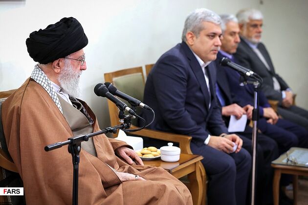 دیدارمسئولان پژوهشکده علوم شناختی با رهبری