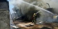 آتش سوزی مهیب در تهران+ چند نفر مصدوم شدند؟