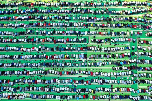 نماز عیدقربان مسلمانان جهان