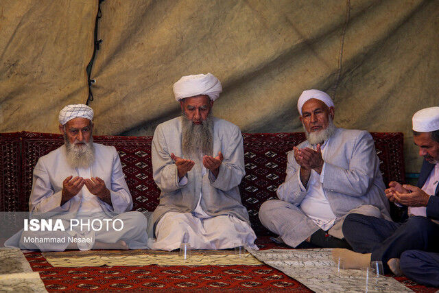 سوگواری در زادگاه صابر کاظمی+ عکس