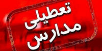 مدارس تا پایان هفته تعطیل می شوند؟ + فیلم
