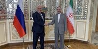 دیدار دیپلمات ارشد روس با علی باقری