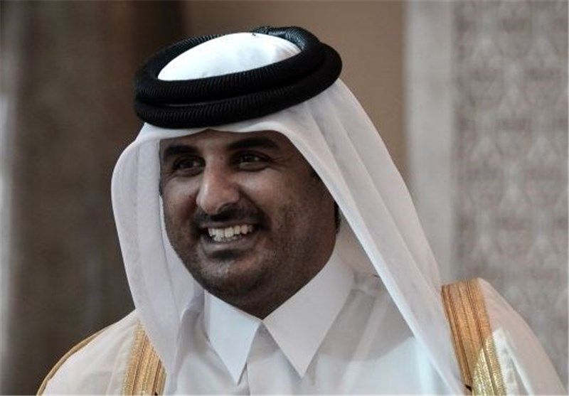 ادعای حصر خانگی امیر قطر