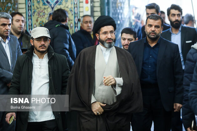 مراسم ختم هاشمی شاهرودی در مسجد ارگ