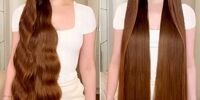 عکسی از راپونزل دنیای واقعی با  ۱ متر و نیم مو! 
