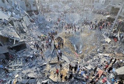 وقوع انفجارهای شدید در غزه/ تشدید درگیری‌ها در نزدیکی «جبالیا» 