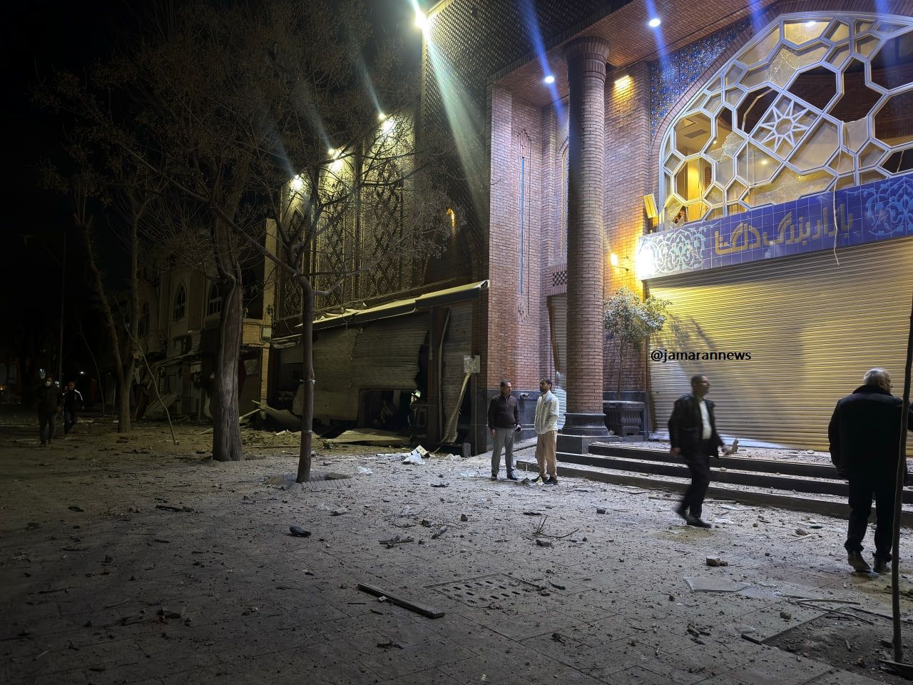 حمله آمریکا و اسرائیل به بازار تهران (2)