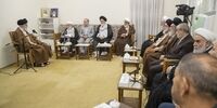 دیدار فقها و حقوقدانان شورای نگهبان با رهبر انقلاب اسلامی + تصاویر