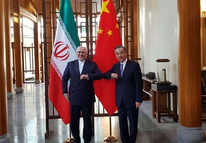 وزرای خارجه ایران و چین پنجاهمین سالگرد آغاز روابط دو کشور را تبریک گفتند