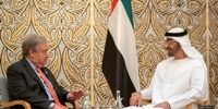 گفت‌وگوی تلفنی رئیس امارات متحده با گوترش پیرامون تحولات منطقه