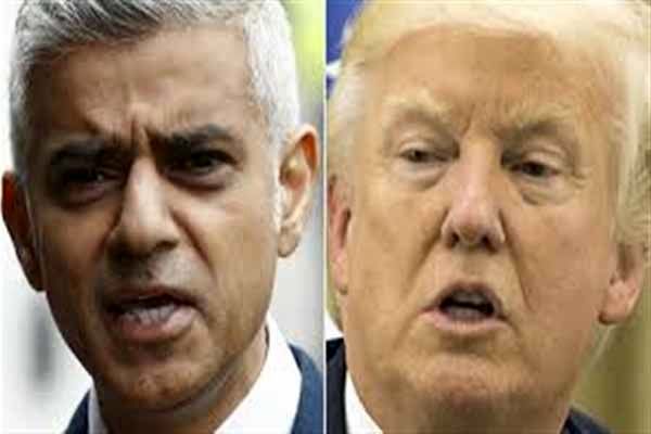 فیلم| پاسخ تمسخرآمیز شهردار لندن به توهین ترامپ