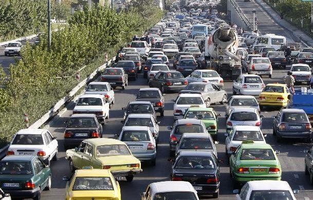 خیابان های تهران قفل شد