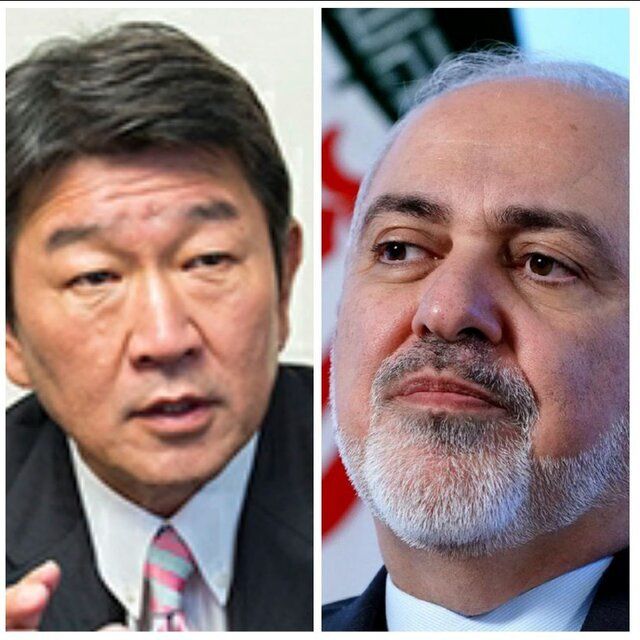 ​گفت‌وگوی وزرای خارجه ایران و ژاپن با محوریت لزوم  لغو تحریم‌های واشنگتن علیه تهران