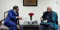 شمخانی در دیدار با حامد کرزی: آمریکا هیچ‌گاه خیرخواه مردم افغانستان نبوده است