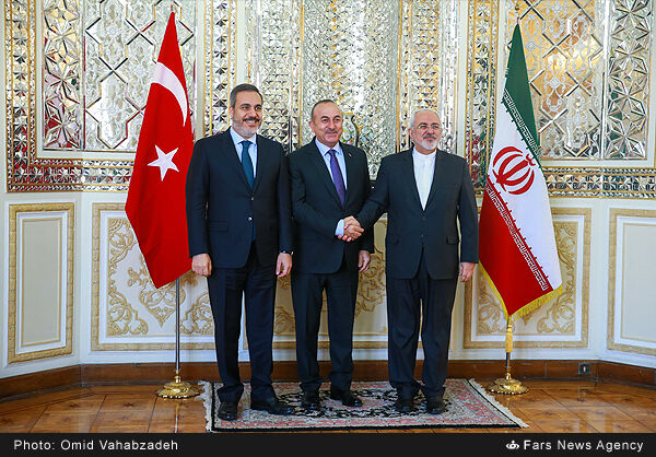 دیدار وزرای خارجه ترکیه و ایران