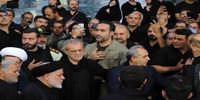 تصاویری از سینه زنی و عزاداری مسعود پزشکیان در تبریز