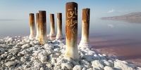 تصاویر دیدنی از دریاچه ارومیه در روز ملی این دریاچه!