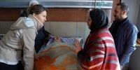 بشار اسد و همسرش برای ملاقات زلزله‌ زدگان به بیمارستان رفتند+ عکس
