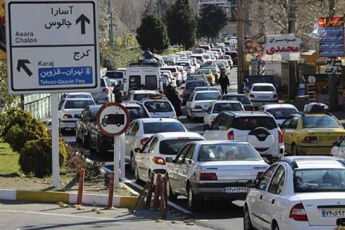 آخرین وضعیت تردد در محور‌های شمالی
