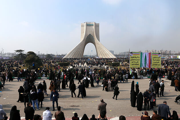 راهپیمایی ۲۲ بهمن در تهران