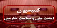 جزئیات نشست کمیسیون امنیت ملی با حضور وزرای امور خارجه و اطلاعات