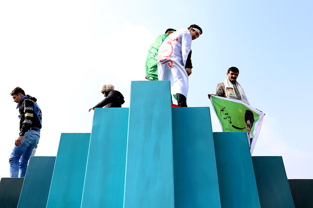 راهپیمایی ۲۲ بهمن در تهران