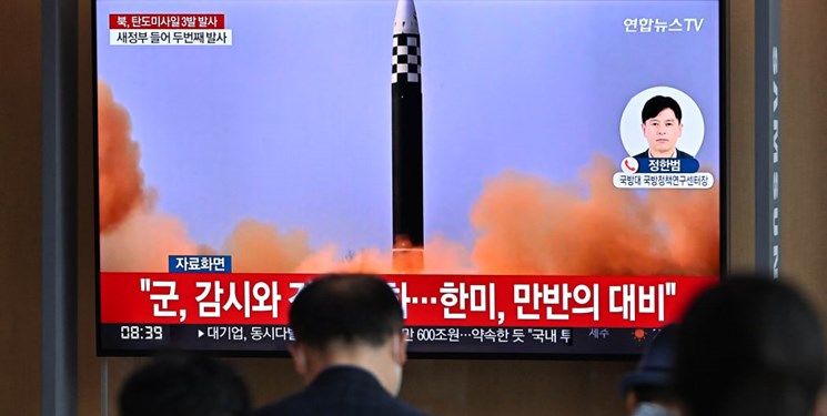 کره شمالی 2 موشک بالستیک شلیک کرد 