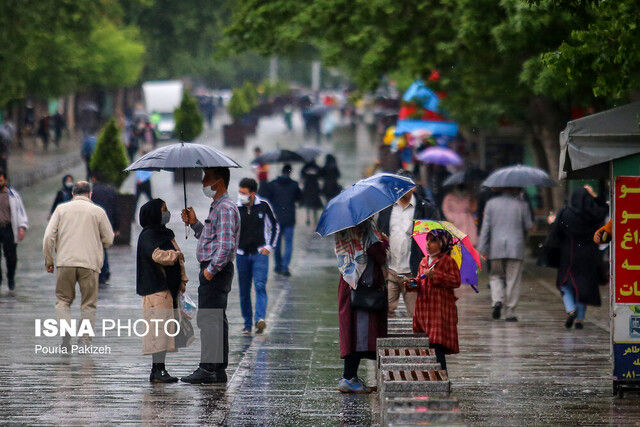  باران در راه ۸ استان/ کاهش محسوس دما در 2 روز آینده
