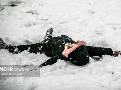 تصاویر| روز برفی تهران
