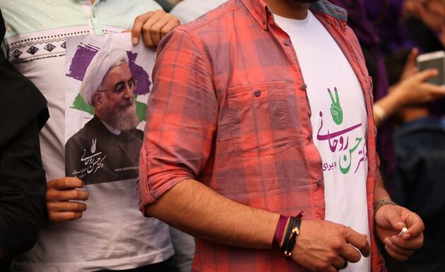 جشن و شادی مردم اردبیل برای پیروزی حسن روحانی