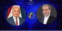 تماس تلفنی عراقچی با وزیر امور خارجه عراق در رابطه با حمله اسرائیل+ جزئیات