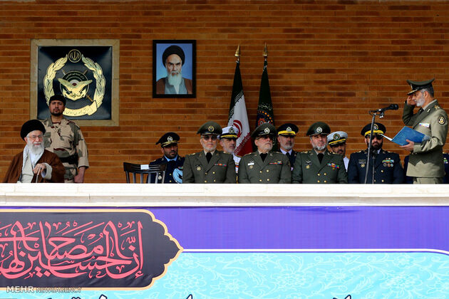 مراسم مشترک دانش‌آموختگی دانشجویان دانشگاه‌های افسری ارتش