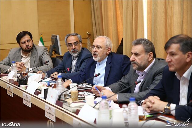 ظریف در کمیسیون امنیت ملی