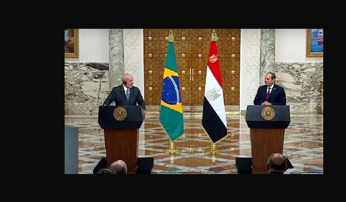 دیدار رئیس‌جمهوری برزیل با السیسی در قاهره/ برزیل خواستار توقف جنایات اسرائیل شد