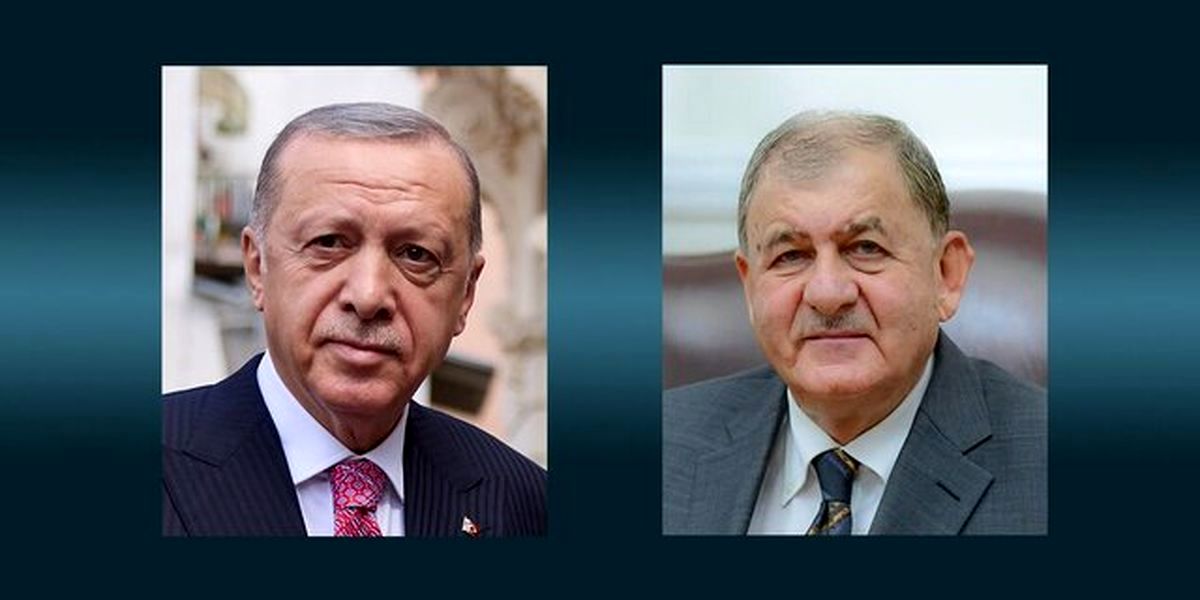 رایزنی تلفنی روسای جمهور ترکیه و عراق