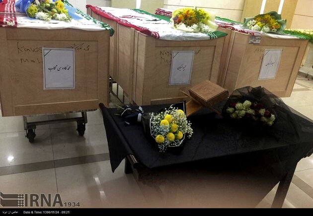 انتقال پیکر 3 قربانی حادثه نفتکش سانچی به کشور