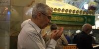 تیپ متقاوت سرلشکر باقری در یک مکان مذهبی+عکس