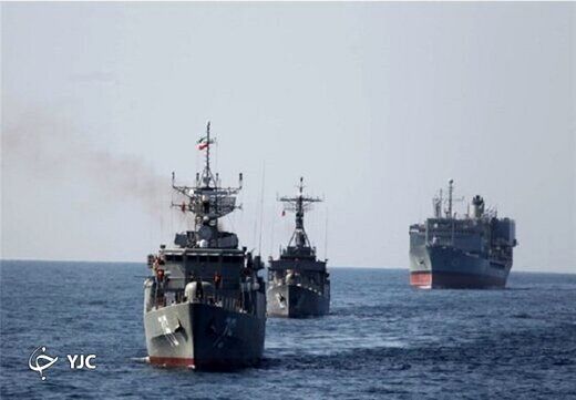 لحظه تقابل ارتش ایران با نیروی دریایی آمریکا + فیلم